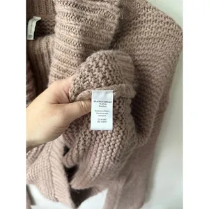 Gentle Fawn Collection Mauve Cowl Neck Bell Sleeve Sweater Small thumbnail 4