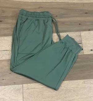 Loft Outlet Sweatpants Size XL Olive Green Lightweight Elastic Waist Drawstring thumbnail 1