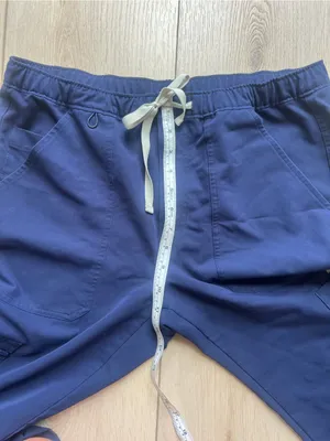 Figs Technical Collection Scrubs Navy Pants Style TM3001 Cairo Cargo Size Medium thumbnail 10