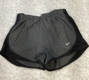 Nike Dri-FIT Womens Running Shorts Gray Black DB4487-083 Size‎ XS NEW thumbnail 1