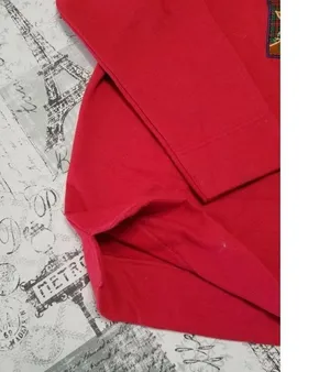 Bobbie Brooks Womens Ugly Holiday Christmas Card Red Sweatshirt Size Medium 8/10 thumbnail 4