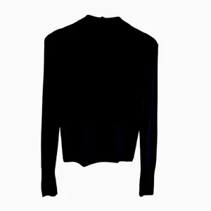 Jenni Kayne Grayson Merino Wool Polo Sweater Sz XS Black Quiet Luxury Minimalist thumbnail 4