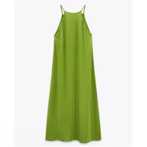 Zara Green MIDI Sleeveless Dress(Size Medium) thumbnail 5