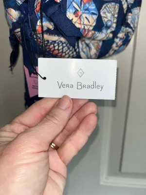 Vera Bradley Cotton ReImagined Mini Sling Backpack in Morning Shells thumbnail 5