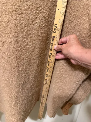 Offline by aerie XS oversized Cozy Turtleneck Bouclé Sweater in Camel thumbnail 6