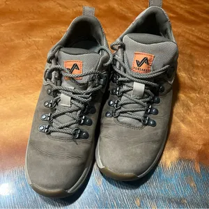 Forsake Thatcher waterproof leather lowtop hiking shoes size 7 lace up stone thumbnail 12