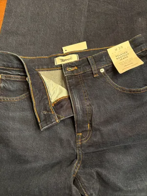 Madewell Relaxed Bootcut Jeans high rise dark wash women’s Size 29 NWT thumbnail 10