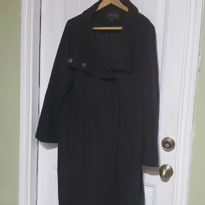 Ann Taylor Black coat Size XXL thumbnail 8