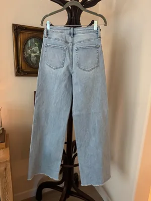 Mid Rise Wide Leg Stretch Denim thumbnail 2