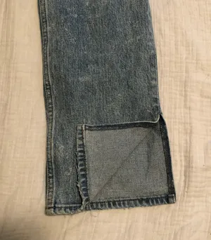 Abercrombie & Fitch A&F Wide Leg Flare Jeans thumbnail 7