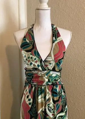 NWT Flirty Maxi Halter thumbnail 2