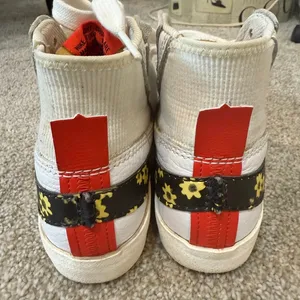 Nike Blazer women's 9 mens 7.5 Mid 77 jumbo sunflower sneakers 2667 thumbnail 3