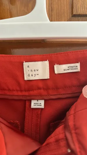 A New Day Pants Work Orange thumbnail 3