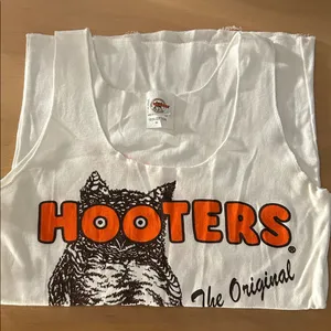 B20-14 Hooters Girl Worn Uniform Rare Vintage Tank from Clearwater Florida thumbnail 3