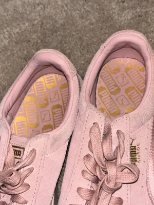 Pink Puma Suede Women’s SneakersIn Size 8 thumbnail 5