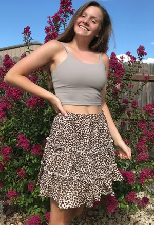 Shein Cheetah Print Skirt thumbnail 3