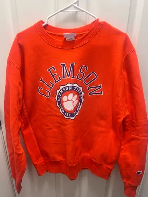 Clemson Champion University Sweatshirt thumbnail 1