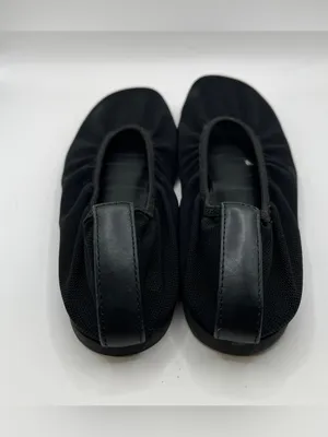 Reformation Marcadet knit ballet flat breathable black mesh upper minimalist 5.5 thumbnail 6