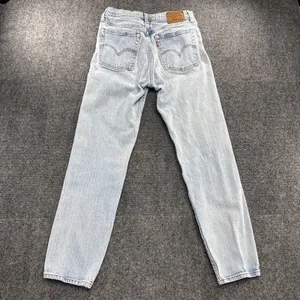 Levi’s Premium Wedgie Straight Ankle Jeans Women’s 26 Light Wash 26 Inseam thumbnail 10