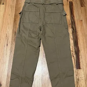 Banana Republic Heritage Cargo Pants Size 8 High Rise 100% Cotton Brownish/Khaki thumbnail 3