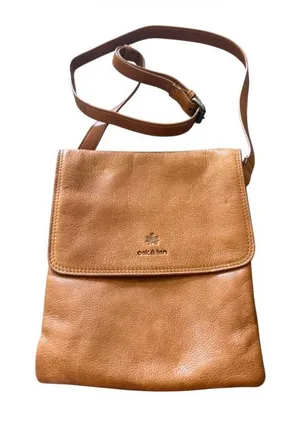 Oak & Tan Leather Crossbody Bag thumbnail 1