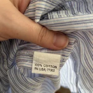 Zara Basic Popover Cotton Blouse thumbnail 7
