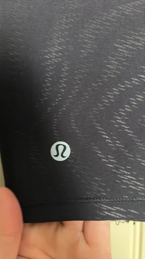 Lululemon Black Cropped Lulu Shirt thumbnail 3
