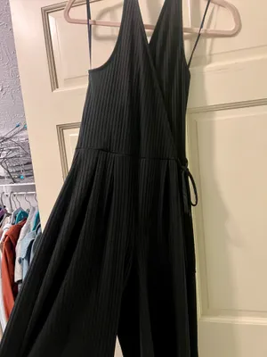 One Love Clothing black halter jumpsuit thumbnail 2