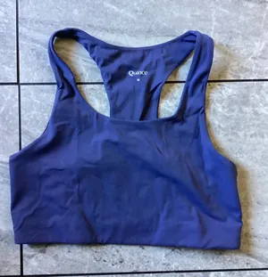 Quince Ultra-Form Scoop Neck Longline Bra Storm Blue Racerback LB114215-ATG001 thumbnail 1