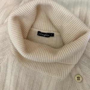 J. MCLAUGHLIN Lunet Cashmere Wool Turtleneck Sweater Pullover Buttons Small thumbnail 9