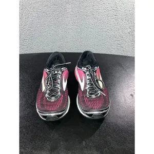 Womens Brooks‎ Ghost 10 Cloud Cushion Athletic Running Shoes Size 7.5 Black Pink thumbnail 13