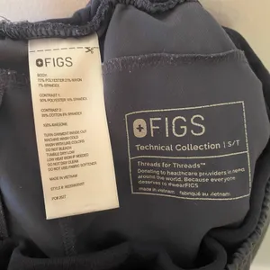FIGS Space Gray Blue Mari Jogger Scrub Pants Uniform Women's size Small Tall thumbnail 2