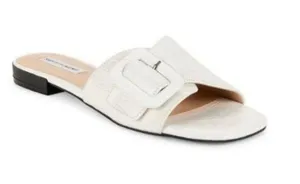 SAKS FIFTH AVENUE Brooklyn Croc Embossed Leather Sandals thumbnail 2