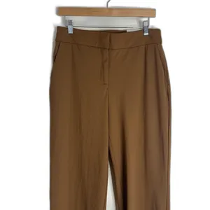 Maison d'Amérie Pants Womens‎ 10 Brown High Waist Straight Stretch Office Dress thumbnail 2