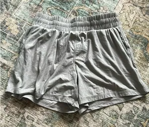 Athletic works lounge grey shorts  thumbnail 1