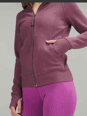 Lululemon scuba‎ full zip hoodie vintage plum 8 thumbnail 11