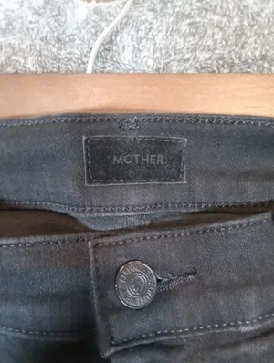 MOTHER The Weekender Mid Rise Flare Jeans Not Guilty Wash Womens 28 thumbnail 2