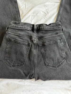 Abercrombie & Fitch Ankle Straight Ultra High Rise Curve Love thumbnail 4