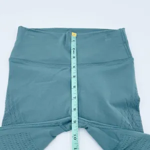 Lululemon Reveal Short Size 4 Digital Rain Tidewater Teal Green Seamless Bike thumbnail 9