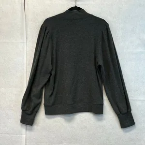 J. CREW Women’s Gray Mock Neck Ribbed Pullover Sweater XL Long Sleeve Soft NWT‎ thumbnail 8