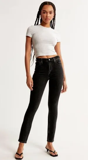 Abercrombie High Rise Skinny Jeans thumbnail 1