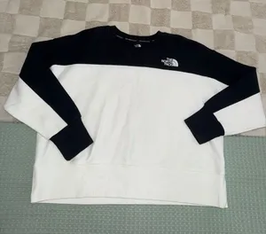 The North Face heavyweight reverse weave crew neck sweatshirt size‎ L thumbnail 1