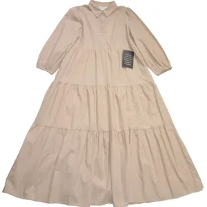 NWT Tuckernuck POMANDER PLACE Mabel in Sandstone Cotton Maxi Dress M thumbnail 5