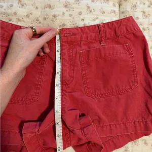 Old Navy Red Cotton Women's Shorts thumbnail 6