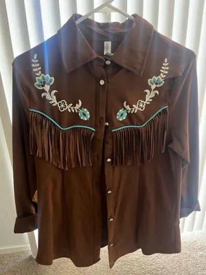 Cowgirl Costume Top thumbnail 1