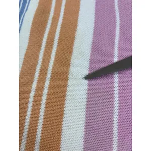 Lauren Ralph Lauren Cotton Striped Sweater L Pastel Rainbow Knit Top Read thumbnail 11