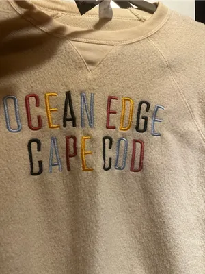 NWT Alternative Teddy Baby Champ Embroidered Crew Neck - Ocean Edge Cape Cod thumbnail 4