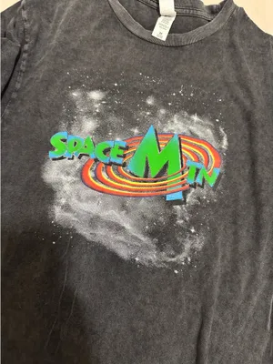 Disney Space Mountain Graphic Tee Black Size M thumbnail 2