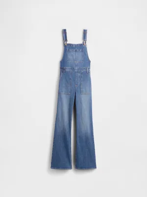 GAP Long & Lean Denim Overalls Blue Organic Cotton Casual Women's Size S NWOT thumbnail 14