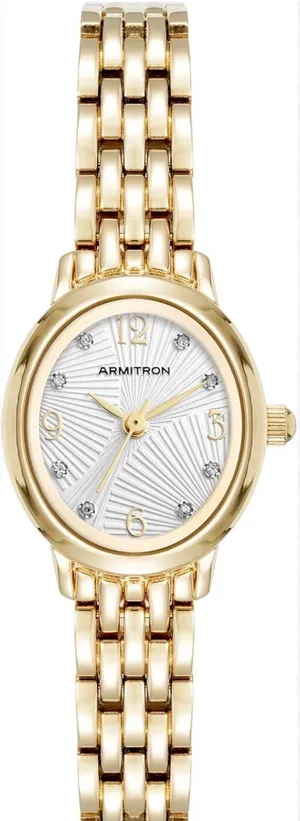 Armitron gold tone watch thumbnail 1